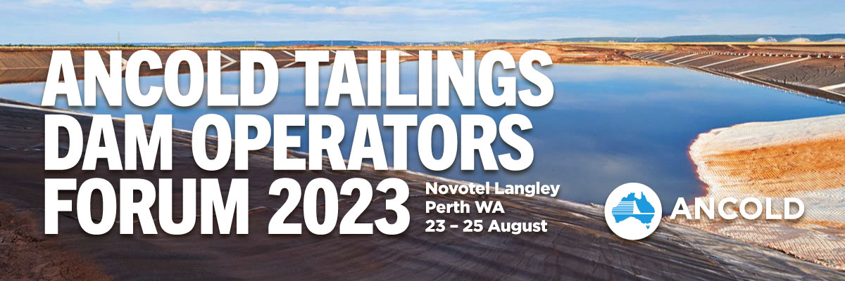 ANCOLD Tailings Dam Operators Forum 2023 Logo